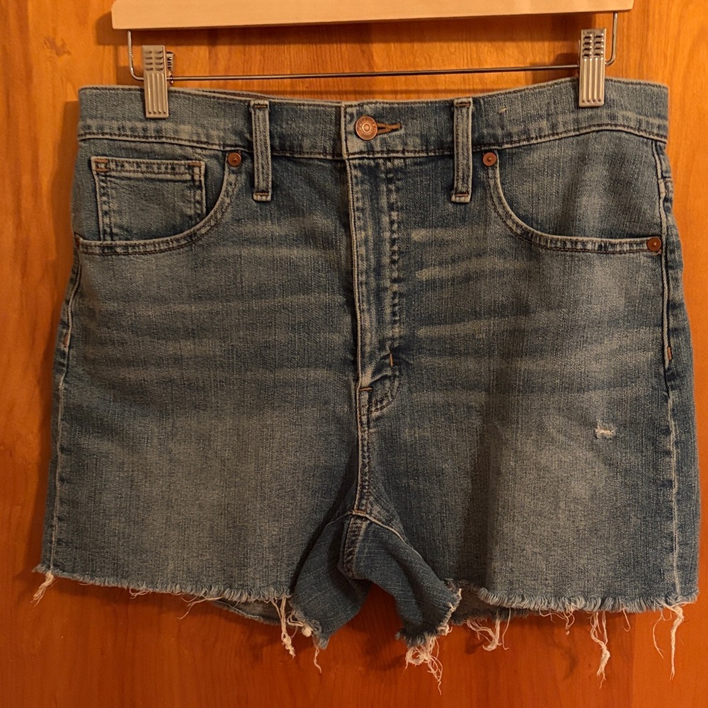 Madewell Classic Blue Jean Shorts